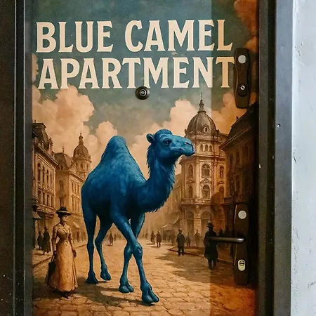 Blue Camel In Old Town *